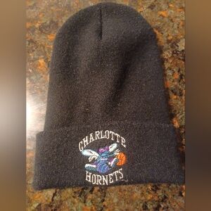 Vintage Charlotte Hornets Starter Beenie Knit Hat